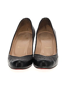 Christian Louboutin Wool & Leather Pumps 65 mm (view 2)