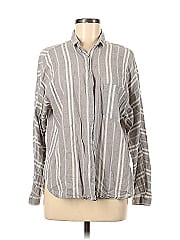 Trafaluc By Zara Long Sleeve Button Down Shirt