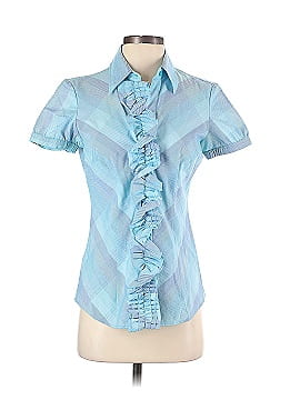 New York & Company Short Sleeve Blouse (view 1)