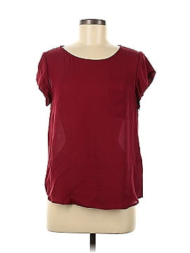 Joie Short Sleeve Silk Top (view 1)