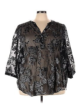 Torrid 3/4 Sleeve Blouse (view 1)