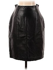 Lord & Taylor Leather Skirt
