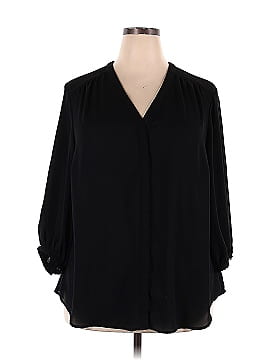 Lauren by Ralph Lauren Long Sleeve Blouse (view 1)