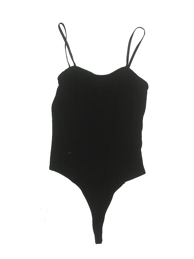 Pre-owned Open Edit Bodysuit In Black