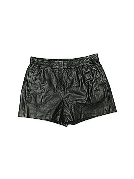 Ann Taylor Faux Leather Shorts (view 1)