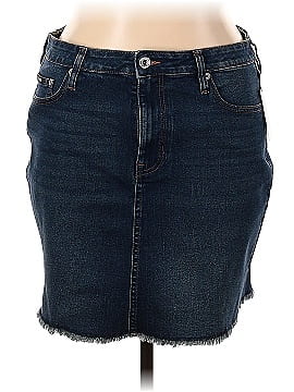 DKNY Jeans Denim Skirt (view 1)