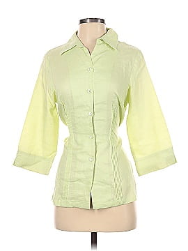 Jillian Jones 3/4 Sleeve Button-Down Shirt (view 1)