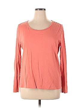 Ann Taylor LOFT Outlet Long Sleeve T-Shirt (view 1)