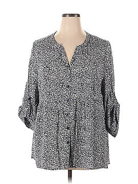 Jones New York Long Sleeve Blouse (view 1)