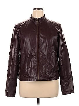 Faded Glory Faux Leather Jacket (view 1)