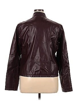 Faded Glory Faux Leather Jacket (view 2)