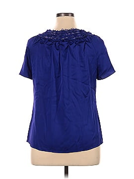 Elie Tahari Short Sleeve Blouse (view 2)