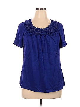 Elie Tahari Short Sleeve Blouse (view 1)