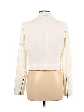 White House Black Market Faux Leather Jacket (view 2)