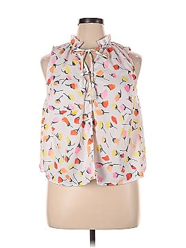 C and E Sleeveless Blouse (view 1)