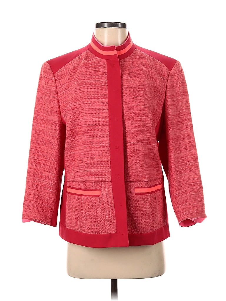 Pre-owned T Tahari Jacket In Red