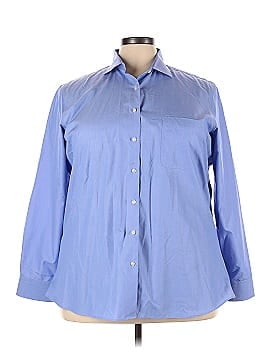 Lands' End Long Sleeve Button-Down Shirt (view 1)