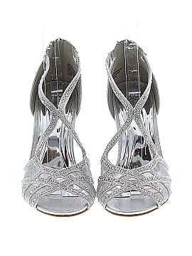 Silver Slipper Heels (view 2)