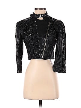 Catherine Malandrino Leather Jacket (view 1)