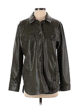 Madewell Faux Leather Jacket (view 1)