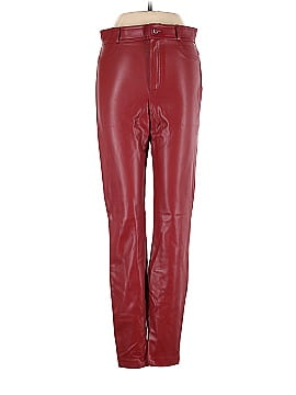 Zara Faux Leather Pants (view 1)