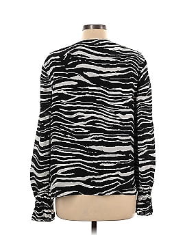 Trina Turk Long Sleeve Silk Top (view 2)