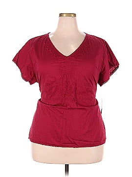 SONOMA life + style Short Sleeve Blouse (view 1)