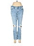 FRAME Hearts Stars Blue Jeans Size 25 waist - photo 1
