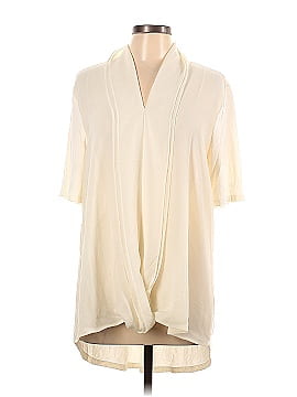 H By Halston Short Sleeve Blouse (view 1)