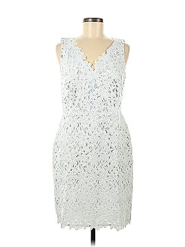 Ann Taylor LOFT Icy Blue Dress (view 1)