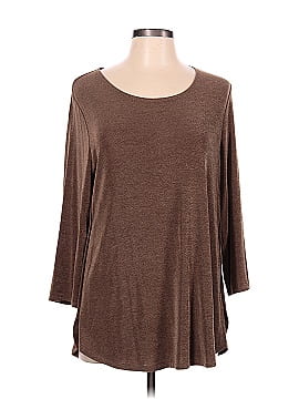 Travelers by Chico's 3/4 Sleeve T-Shirt (view 1)