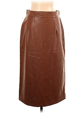 H&M Faux Leather Skirt (view 2)