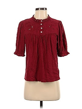 Lucky Brand Short Sleeve Blouse (view 1)