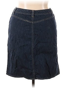 Lands' End Denim Skirt (view 2)