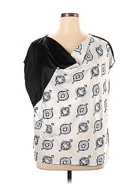 Narciso Rodriguez for Design Nation Short Sleeve Blouse (view 1)