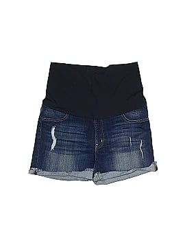 Just Black Denim Shorts (view 1)
