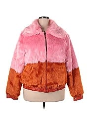 Ashley Stewart Faux Fur Jacket