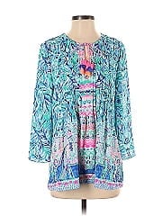 Lilly Pulitzer Long Sleeve Silk Top