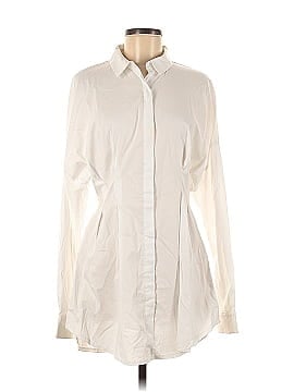 OW Intimates Long Sleeve Button-Down Shirt (view 1)