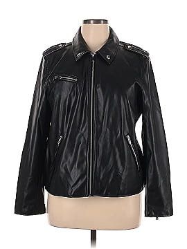 Apt. 9 Faux Leather Jacket (view 1)