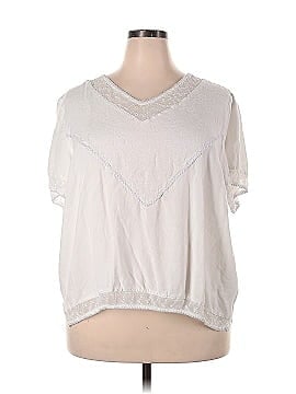 Added Dimension for Catherines Short Sleeve Top (view 1)