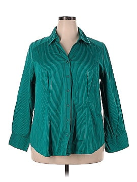 Lane Bryant Long Sleeve Button-Down Shirt (view 1)