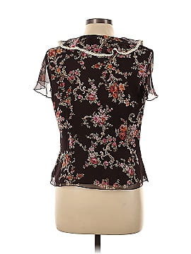 Signature by Robbie Bee Short Sleeve Blouse (view 2)