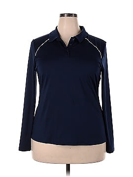 Tek Gear Long Sleeve Polo (view 1)