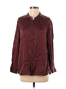 Eileen Fisher Long Sleeve Button-Down Shirt (view 1)