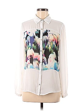 NY Collection Long Sleeve Blouse (view 1)