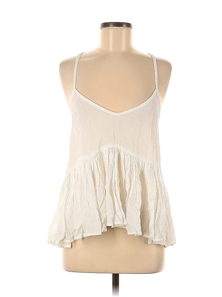 Gap Body Ivory Tank Top Size M - 56% off | ThredUp