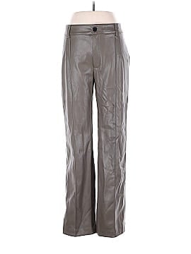 Zara Faux Leather Pants (view 1)