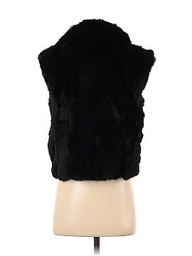 Adrienne Landau Rabbit Fur Vest (view 2)