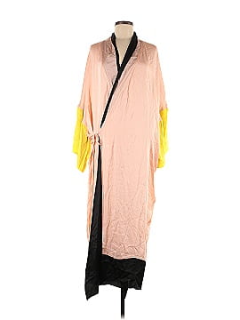 Haider Ackermann Color Block Robe Wrap Dress (view 1)